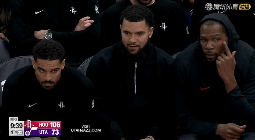火箭大胜！杜兰特25+6+4，赛后谢泼德走入场内，阿杜场边接受采访
