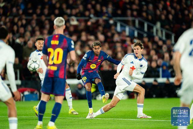 欧冠丨巴塞罗那胜哥本哈根